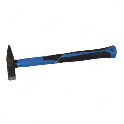 Wika Machinist Hammer With Fiber Handle, WK17049, Forged Steel, 200GM