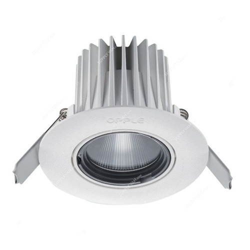 Opple LED Spotlight, 541003056310, 9W, 5700K, Cool Daylight