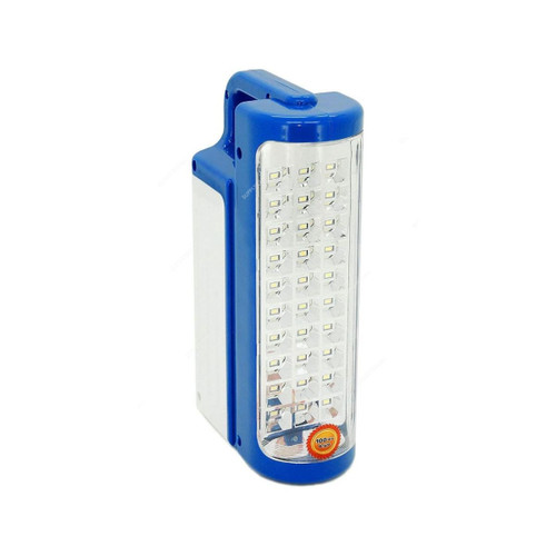 Sonashi Rechargeable Emergency LED Lantern, SEL-702, 6V, 4.5 Ah, Blue