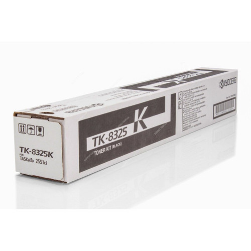 Kyocera Toner Cartridge, TK-8325K, 18000 Pages, Black