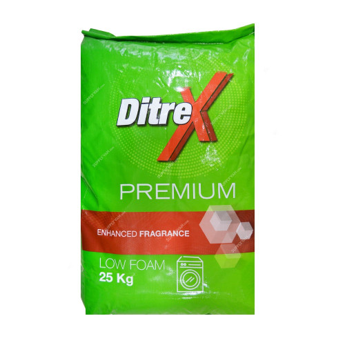 Ditrex Premium Low Foam Detergent Powder, 25 Kg