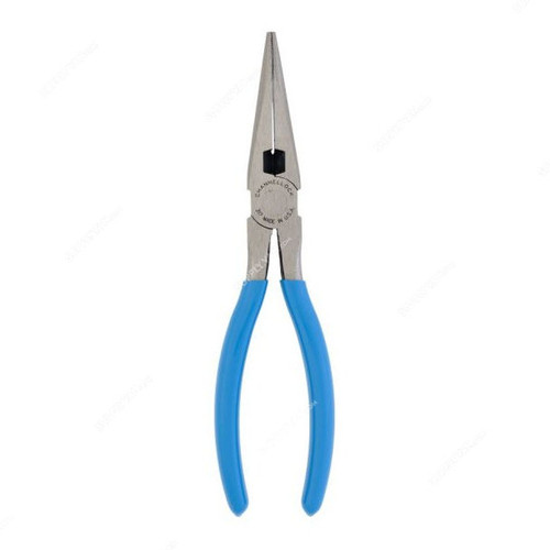 Channellock Long Nose Plier With Side Cutter, CL-317, 8 Inch