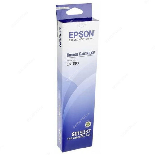Epson Ribbon Cartridge, LQ-590, Black