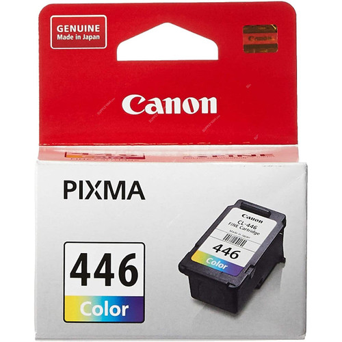 Canon Colour Ink Cartridge, CL-446, 80 Pages, Multicolor