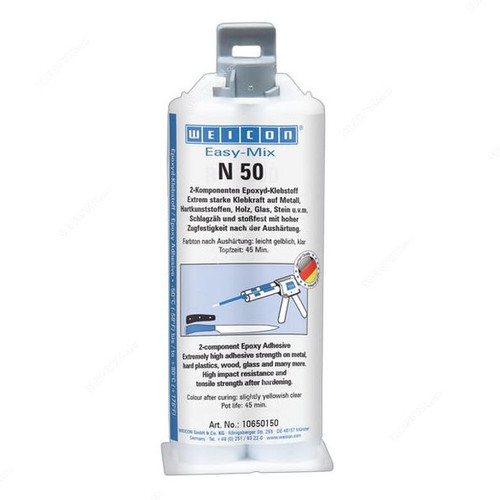 Weicon Easy-Mix N 50 Epoxy Adhesive, 10650150, 50ML