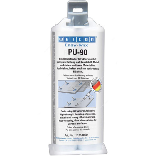 Weicon Easy-Mix PU-90 Polyurethane Adhesive, 10751050, 50ML