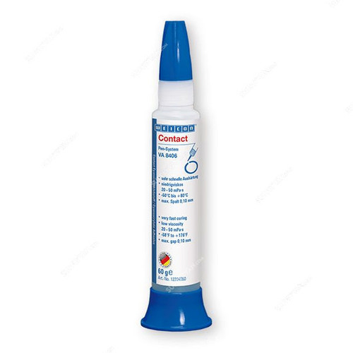 Weicon Contact VA 8406 Cyanoacrylate Adhesive, 12204060, 60GM