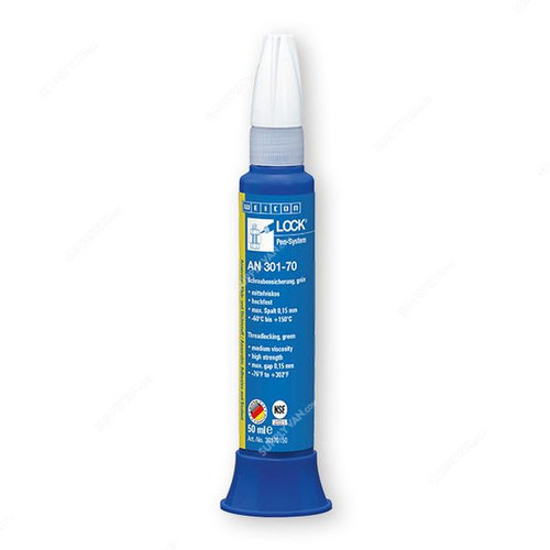 Weicon AN 301-70 Threadlocking Adhesive, 30170150, Weiconlock, 50ML