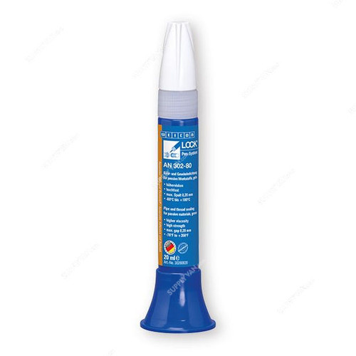 Weicon AN 302-80 Pipe and Thread Sealing, 30280020, Weiconlock, 20ML