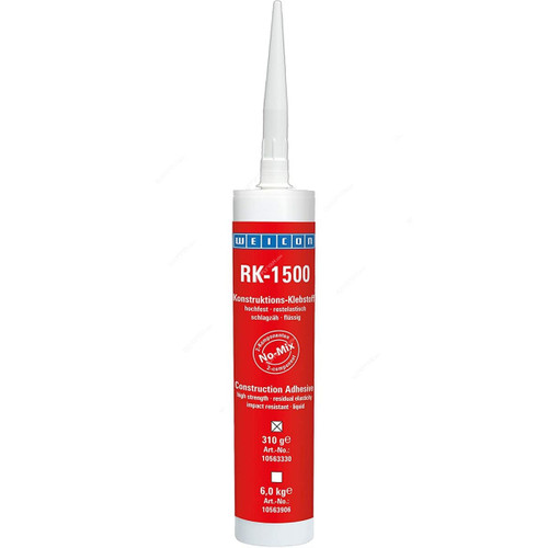 Weicon RK-1500 Structural Structural Acrylic Adhesive, 10563330, 310GM