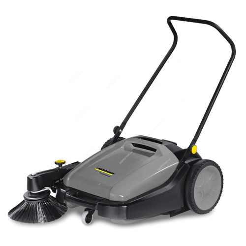 Karcher KM 70/20 C Compact Push Sweeper, 15171060, 480MM Working Width, 20 Ltrs Tank Capacity, Grey