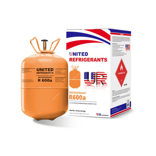 United Refrigerant Gas, R600a, 6.5 Kg
