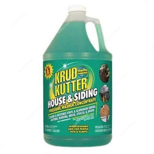 Krud Kutter House and Siding Cleaner, HS014, 1 Gal, Green