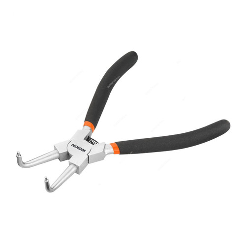 Wokin Internal Bent Circlip Plier, SHGT-W-104607, 7 Inch