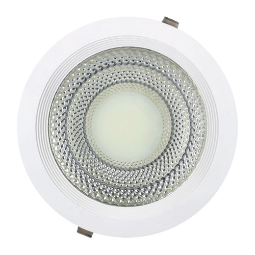 Geepas Round Slim COB Downlight, GESL55078, 30W, 6500K, Cool Daylight