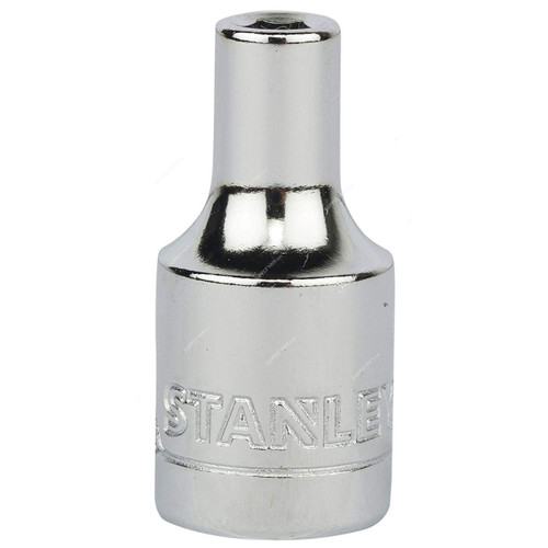 Stanley 6 Point Standard Socket, 1/4 Inch, 8MM