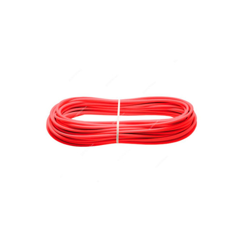 Pizzato Zinc-Plated Steel Rope, VF-F05-100, 100 Mtrs x 5MM, Red