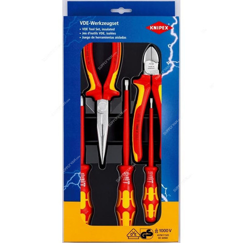 Knipex VDE Tool Set, 2013, 5 Pcs/Set