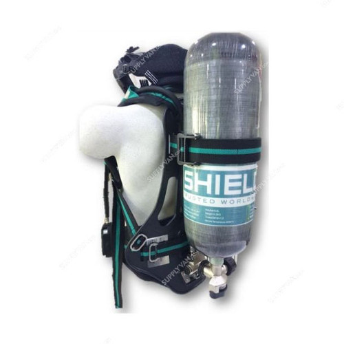 Shield Self-Contained Breathing Apparatus, 7000, Steel, 6 Ltrs, 300 Bar