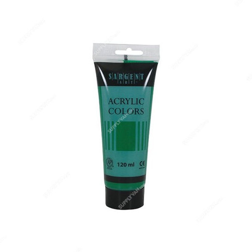 Sargent Art Acrylic Paint, SA23-0374, 120ml, Phthalo Emerald Green