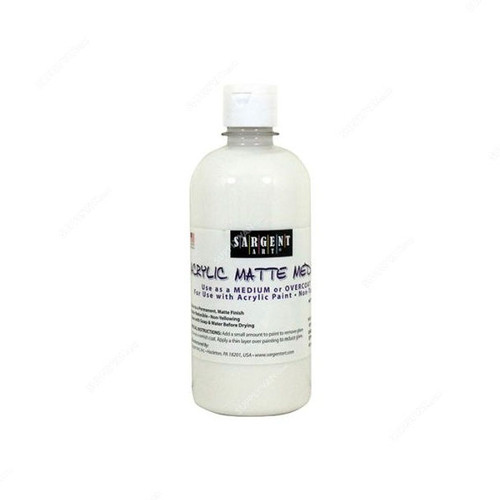 Sargent Art Acrylic Matte Medium, SA22-8815, 16 Oz