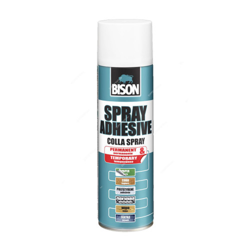 Bison Aromatic Free Universal Spray Adhesive, 71183, 200ML