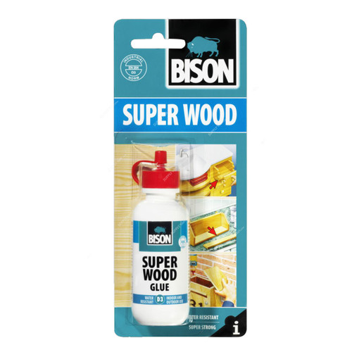 Bison Super Wood Glue, 6305289, 75GM, White