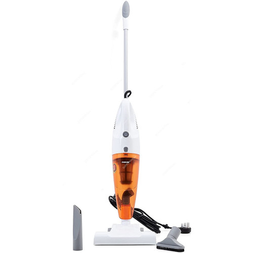Nikai 2-in-1 Stick Vacuum Cleaner, NVC320H1, 600W, 0.8 Ltr, White/Red