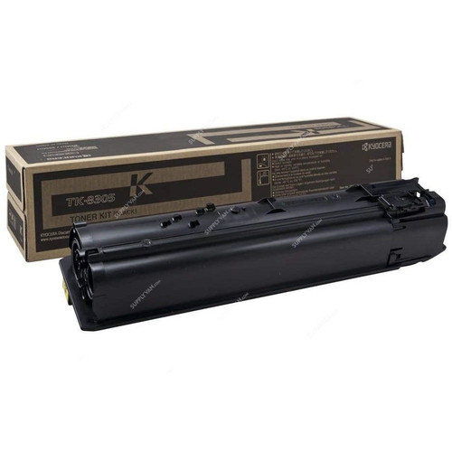 Kyocera Toner Cartridge, TK-8305K, 25000 Pages, Black
