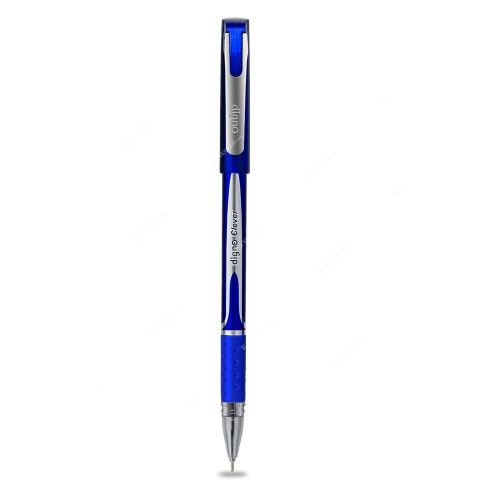 Digno Clever Ball Pen, MK4G10BL, 0.7MM, Blue, 10 Pcs/Pack