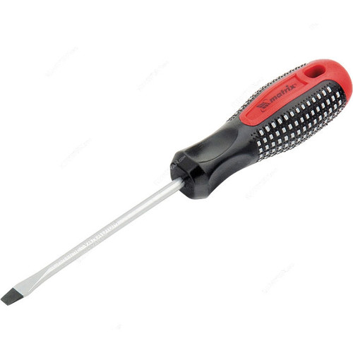 Mtx Fusion Screwdriver, 114239, Anti-Slip Grip, SL6.0 Tip Size x 100MM Blade Length