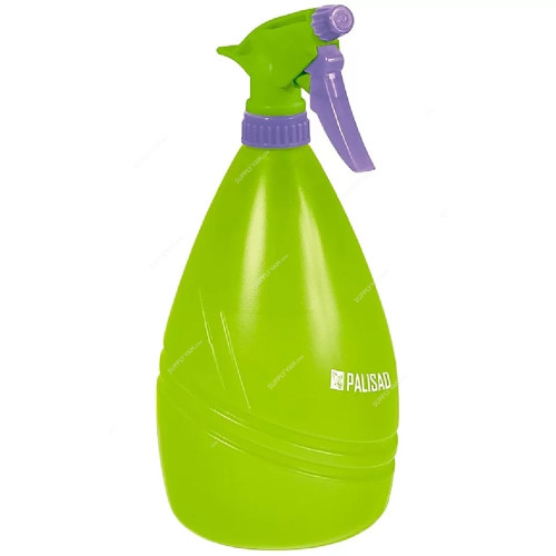 Palisad Trigger Spray Bottle, 647358, ABS Plastic, 270MM, 1.25 Ltrs, Green