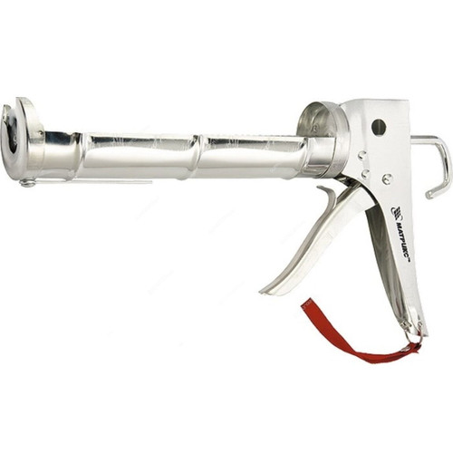 Mtx Half Open Caulking Gun, 886409, Metal, 310ML, Silver