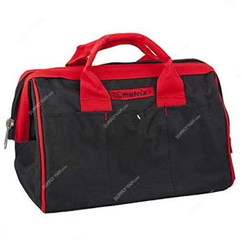 Mtx Hand Tool Bag, 902519, 14 Pocket, Black/Red