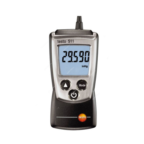 Testo Pocket-Sized Absolute Pressure Meter, 0560-0511, 511 Series, 300 to 1200 hPa
