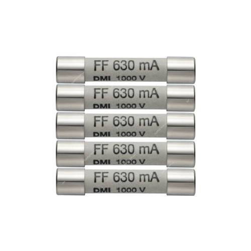 Testo Fuse, 0590-0006, 1000V, 630mA, 5 Pcs/Pack