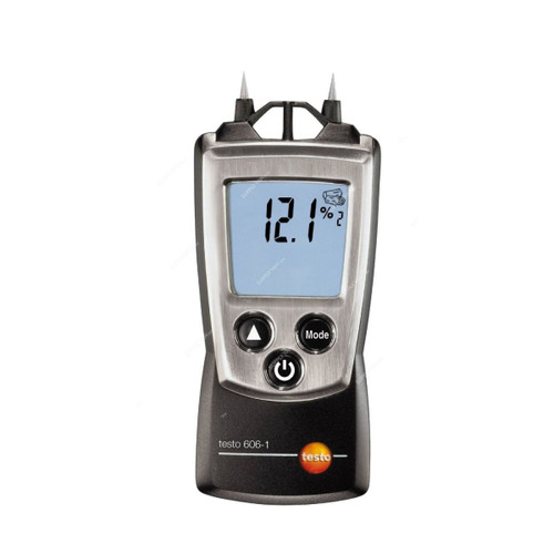 Testo Pocket Sized Moisture Meter, 606-1, 2 x AAA, IP20