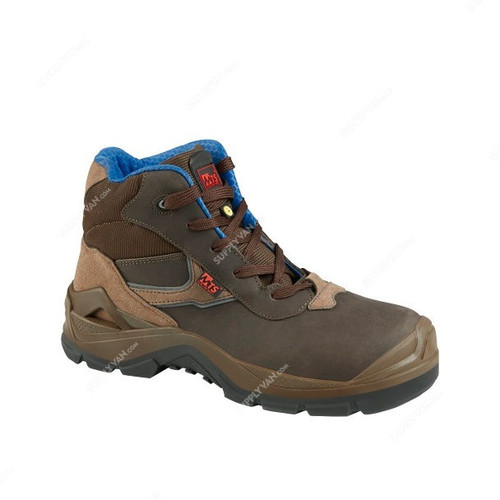 Mts Ultima Flex-S3 Safety Shoes, 70711, Brown/Blue, Size45