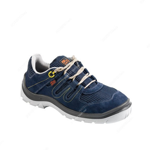 Mts Racer S1 Steel Toe Safety Shoes, 07812, Navy Blue, Size41