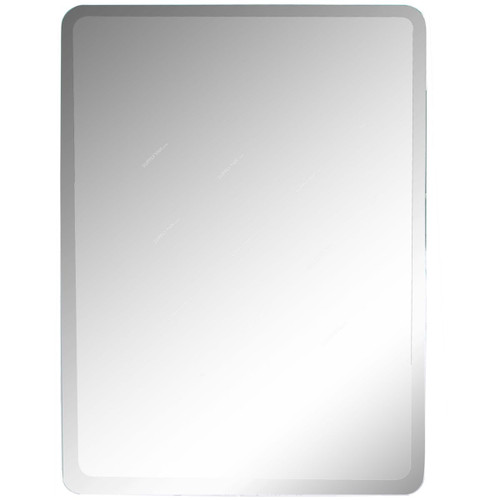 Argent Crystal Bathroom Mirror, 30007E, Rectangular