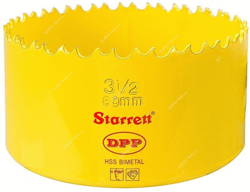 Starrett Dual Pitch Professional Hole Saw, DH0312, 89mm