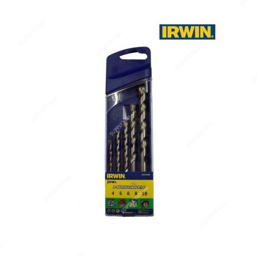 Irwin Masonry Drill Bit Set, IRW10501892, 5Pcs