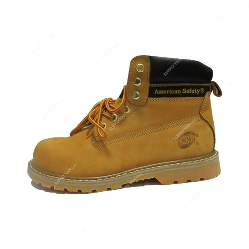 American Safety Safety Shoes, TW020-1, Size42, Yellow