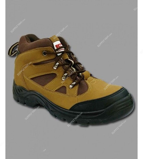 Workman Safety Shoes, SW01, Brown, High Ankle