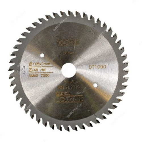 Dewalt Extreme Plunge Saw Blade, DT1090-QZ, 165x20MM, 48 Teeth