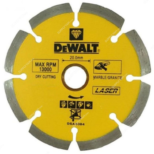 Dewalt Laser Segmented Diamond Blade, DX3861, 180MM