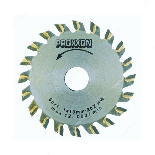 Proxxon Circular Saw Blade, 28017, 50 x 10MM, 20 Teeth
