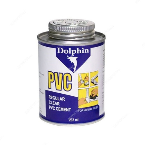 Dolphin UPVC Adhesive, 237ML, PK24