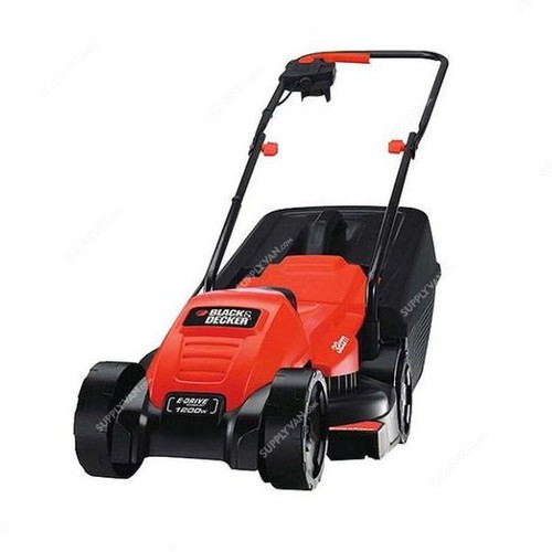 Black And Decker Electric Lawnmower, EMAX32S-GB, 1200W