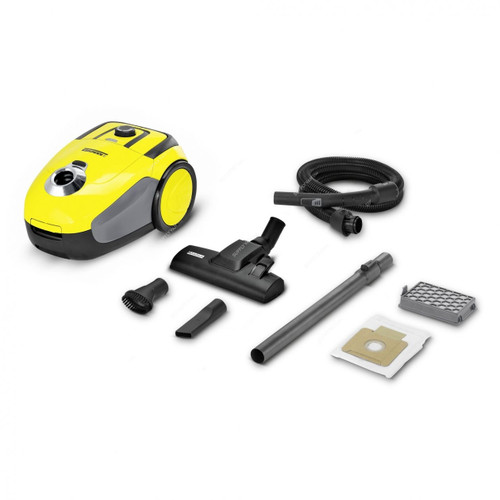 Karcher VC 2 Vacuum Cleaner, 1-198-102-0, Black and Yellow